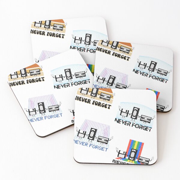 Item preview, Funny Collections of Never Forget Cassette Tape, Floppy Disk and VHS Tape Sunsets designed and sold by XanaduHills.