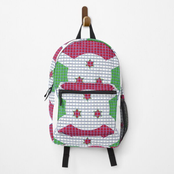 Item preview, Burundi Flag Rounded - Squares Pixel designed and sold by MoonElite.