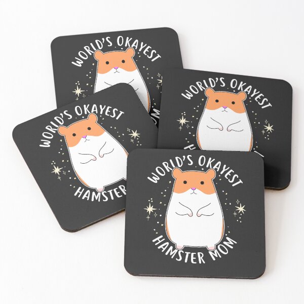 Item preview, World's Okayest Hamster Mom designed and sold by Clara Hollins.