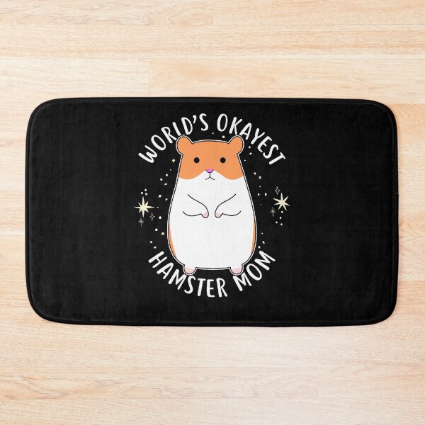 Item preview, World's Okayest Hamster Mom designed and sold by Clara Hollins.