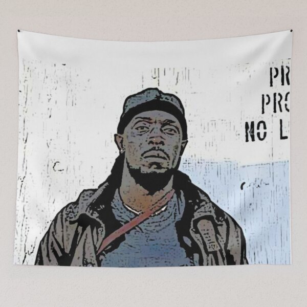 Item preview, Omar Little, The Wire, Comic Book Character Art, Michael K Williams designed and sold by Nicolette Olivier.