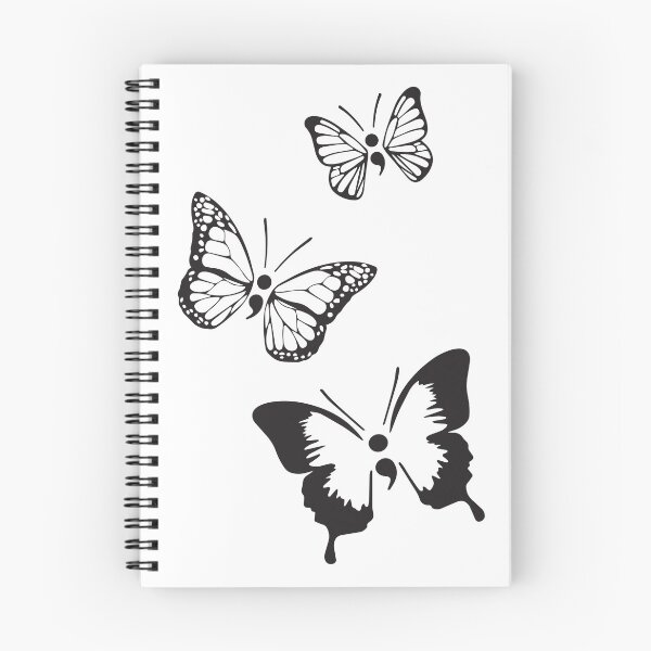 Item preview, Semicolon Butterflies designed and sold by Hannahh3y.