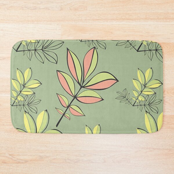 Item preview, Pink and yellow leaves designed and sold by FGCART.