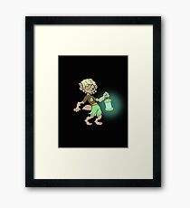 nori-maki: forest sprite Framed Print