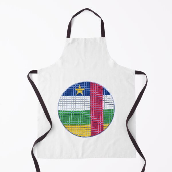 Item preview, Central African Republic Flag Rounded - Squares Pixel  designed and sold by MoonElite.