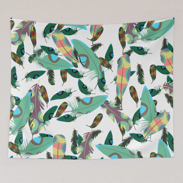 Item preview, Colourful feathers designed and sold by FGCART.