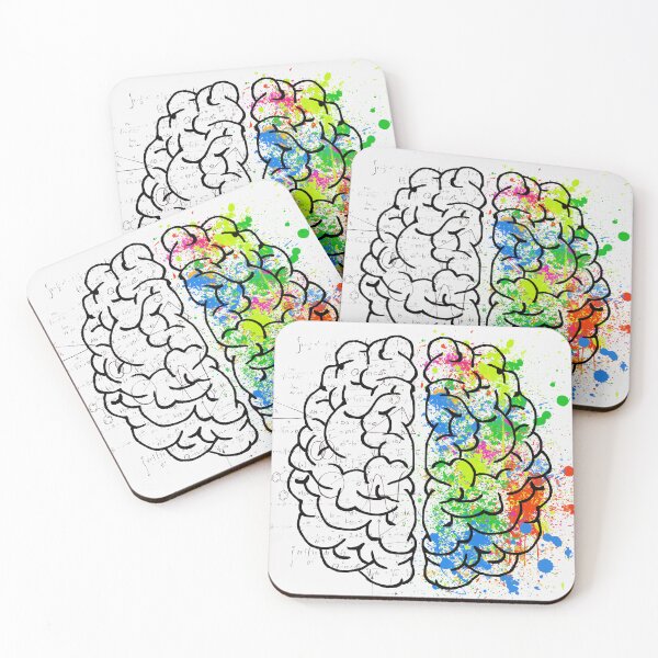 Item preview, colorful brain designed and sold by geoluro1179.