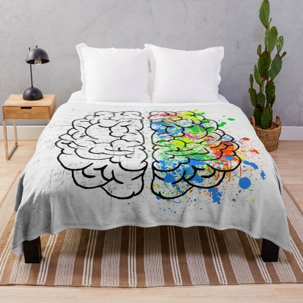 Item preview, colorful brain designed and sold by geoluro1179.