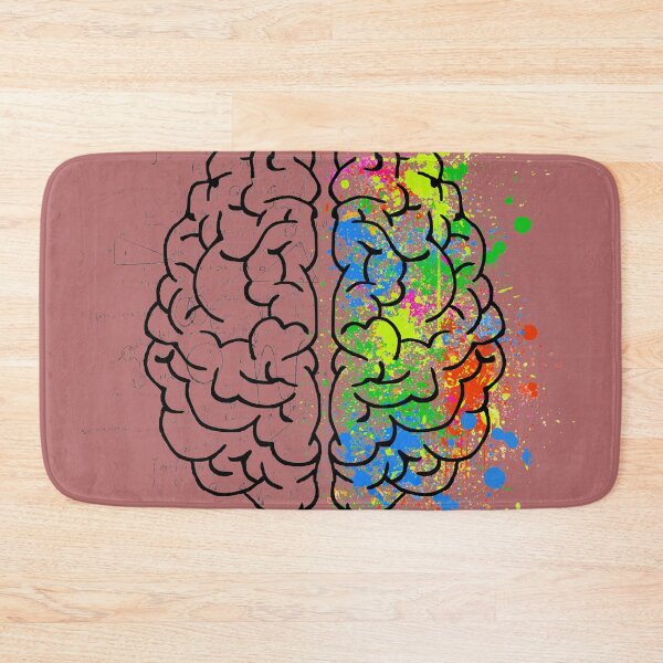 Item preview, colorful brain designed and sold by geoluro1179.