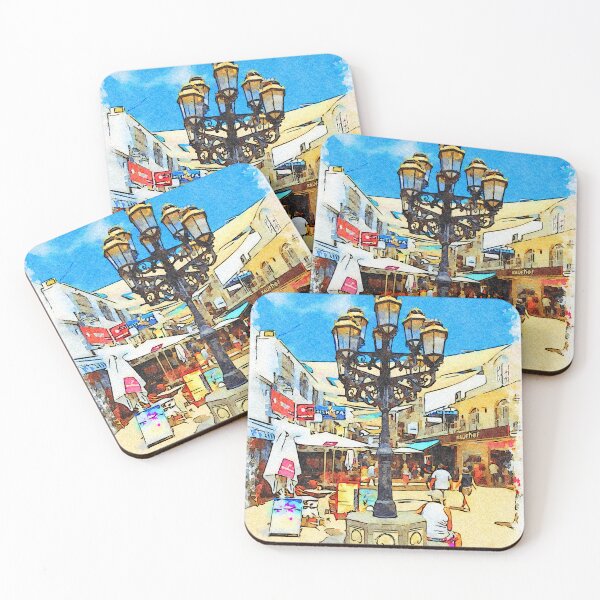 Item preview, Main pedestrian street in Torremolinos, Spain designed and sold by Kevin Hellon.