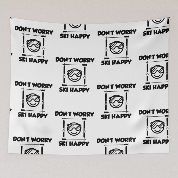 Item preview, Don't worry, ski happy designed and sold by nektarinchen.