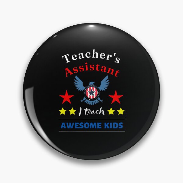 Item preview, Teacher's Assistant I Teach Awesome Kids The Best Teacher USA Design designed and sold by BestTeacher.