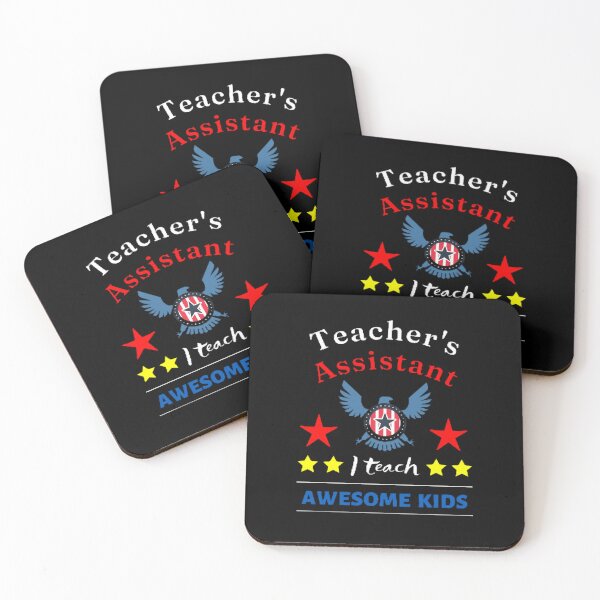 Item preview, Teacher's Assistant I Teach Awesome Kids The Best Teacher USA Design designed and sold by BestTeacher.