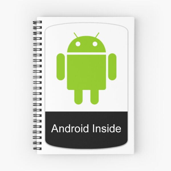 Item preview, android inside designed and sold by yourgeekside.