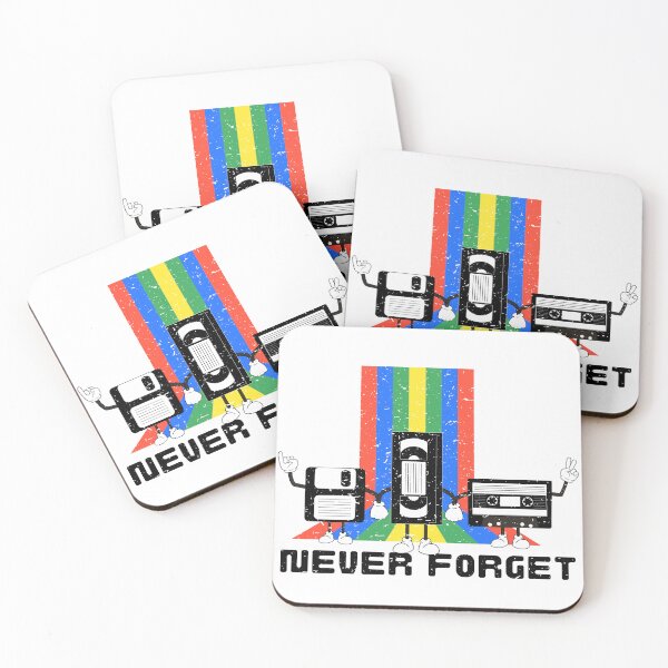 Item preview, Funny Never Forget Cassette Tape, Floppy Disk and VHS Tape Original Retro Gaming T-Shirt designed and sold by XanaduHills.