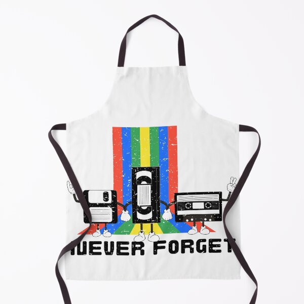 Item preview, Funny Never Forget Cassette Tape, Floppy Disk and VHS Tape Original Retro Gaming T-Shirt designed and sold by XanaduHills.