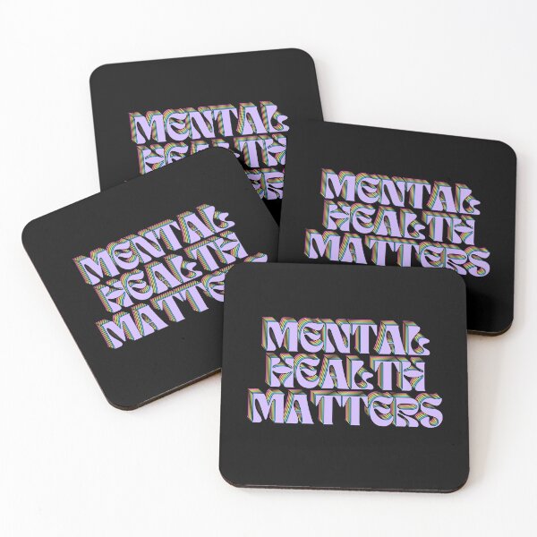 Item preview, Mental Health Matters (Groovy Rainbow) designed and sold by tangelos.