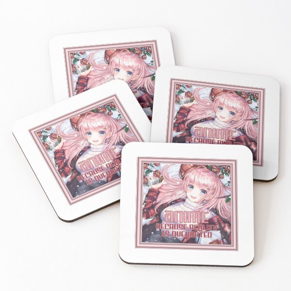 Item preview, ANIME Because Reality is Overrated! (on White) designed and sold by epinkb.
