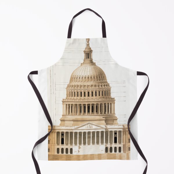 Item preview, Architectural Drawing of U.S. Capitol by Ustick designed and sold by amuseXpress.