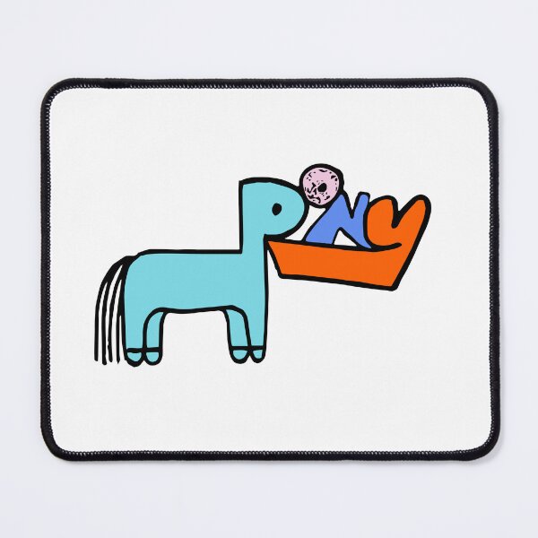 Item preview, rex orange county who cares -pony -blue designed and sold by Pop-clothes.