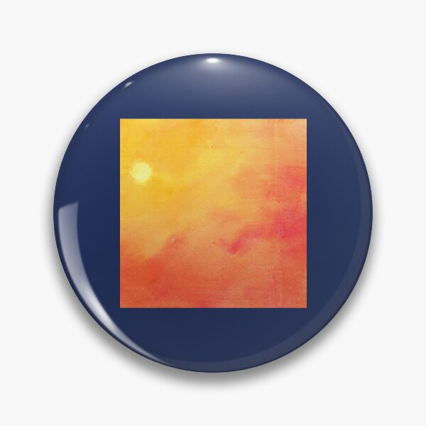 Artikelvorschau, Orange Sonnenuntergang-abstraktes Aquarell-Muster entworfen und verkauft von RobSchrab.