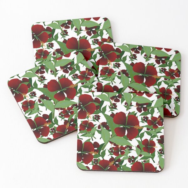 Item preview, Fire red flower designed and sold by FGCART.