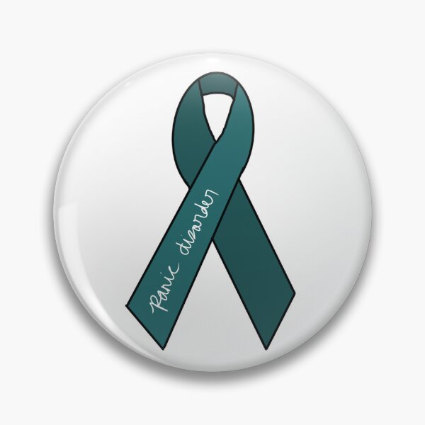 Item preview, Panic Disorder Awareness Ribbon  designed and sold by jenmishalecki.
