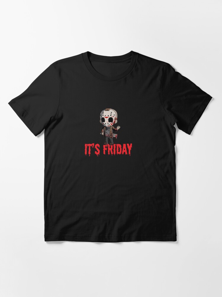 Horror Movie Friday 13 Halloween Mens T Shirt Funny Cotton Tee For
