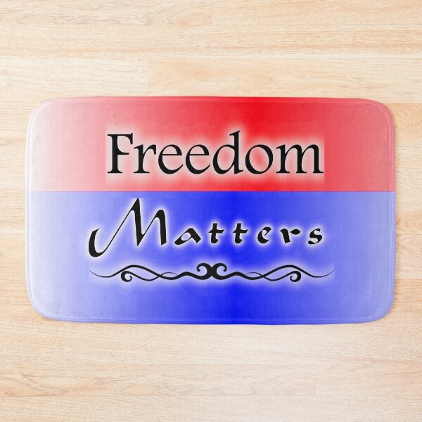 Item preview, Freedom Matters designed and sold by CaritasDomesticus.