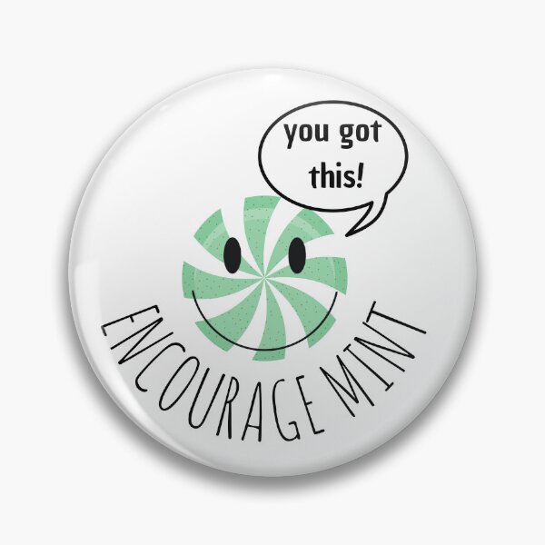 Item preview, Encourage Mint - You Got This! designed and sold by antevasinart.