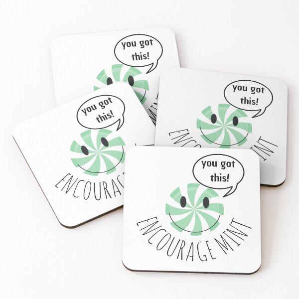 Item preview, Encourage Mint - You Got This! designed and sold by antevasinart.