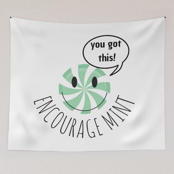 Item preview, Encourage Mint - You Got This! designed and sold by antevasinart.