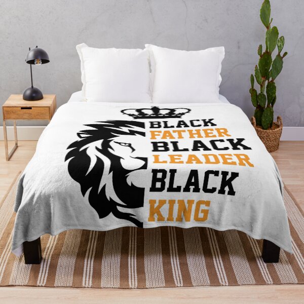 Item preview, Black Father, Black Leader, Black King, Lion designed and sold by UrbanApparel.