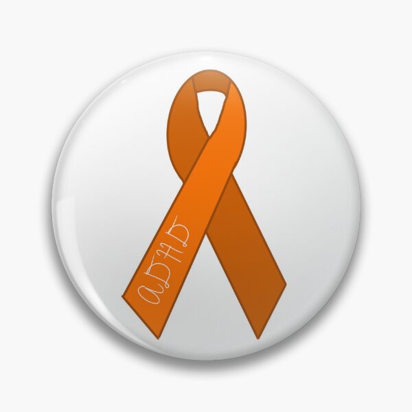 Item preview, ADHD Awareness Ribbon  designed and sold by jenmishalecki.
