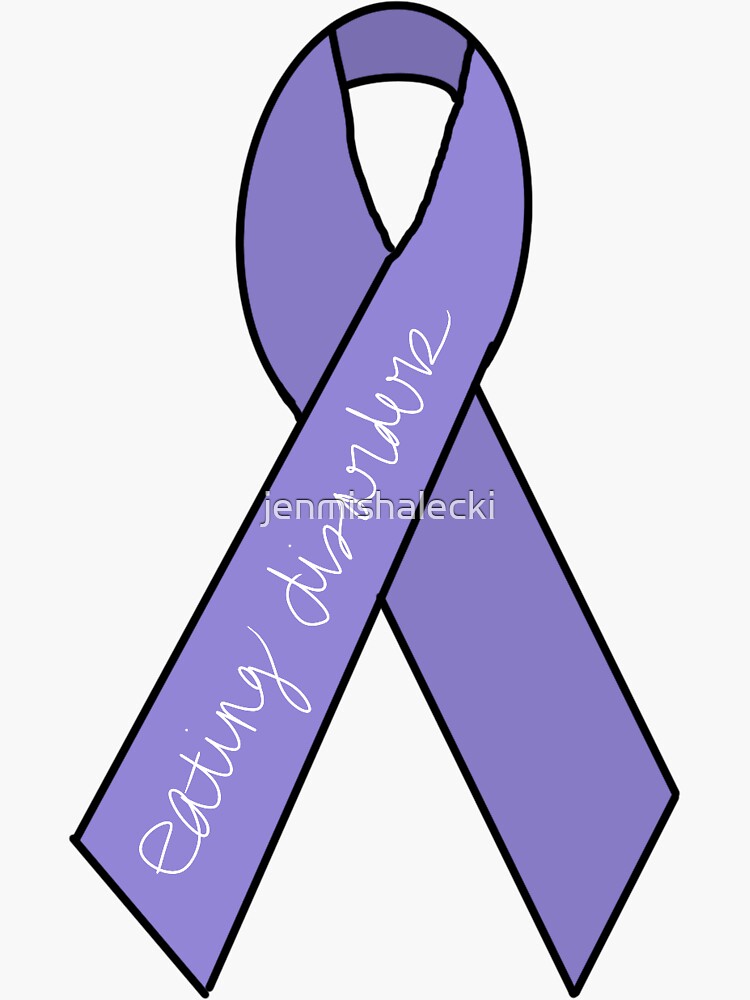 Eating Disorder Awareness Ribbon | Sticker