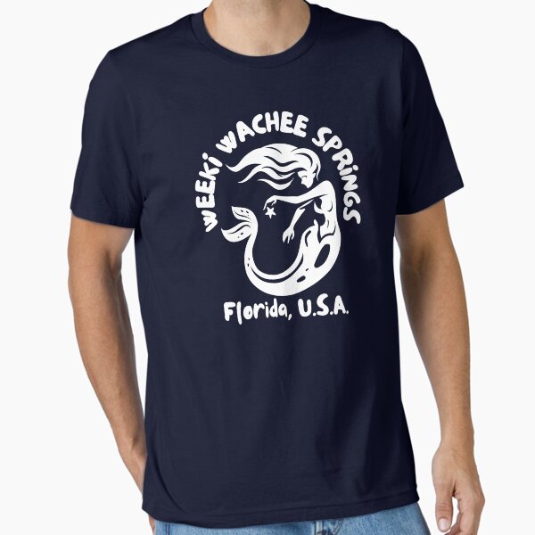 Item preview, Mermaid Weeki Wachee Springs Florida U.S.A. - White  designed and sold by TimelessLocales.