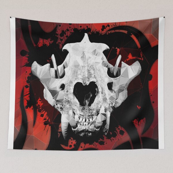 Item preview, Tiger Skull designed and sold by a3on.