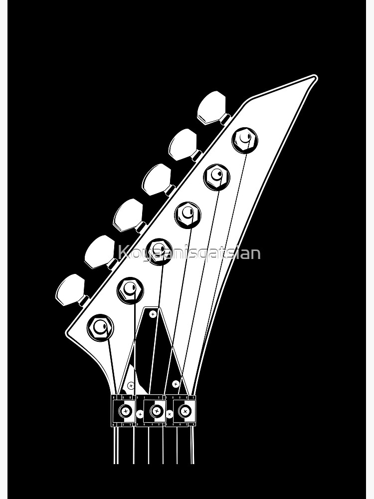 Guitar Headstock VI