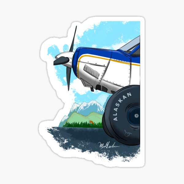Item preview, Aviat Husky front Valdez Alaska Stol designed and sold by Michael Garber.