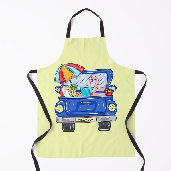 Item preview, Beach Bum Truck With Yellow Background  designed and sold by missmann.