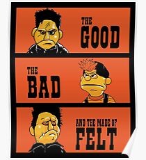 Angel - The Good, the bad, and the made of felt Poster