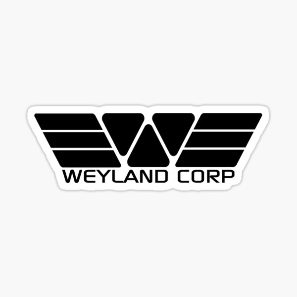 Weyland Yutani Asset Tag 5pcs Stickers For Home Laptop Luggage