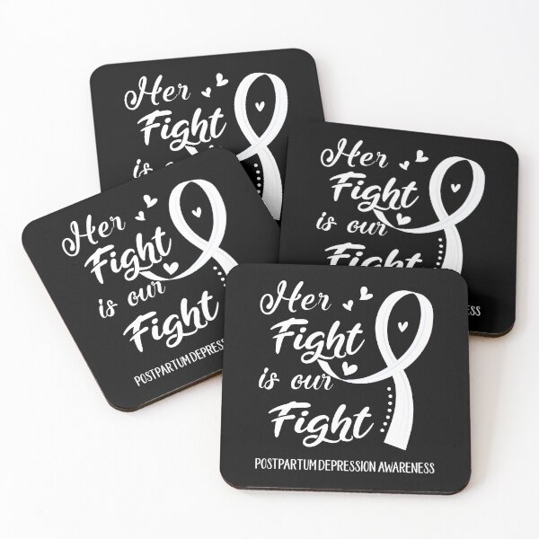 Item preview, Her Fight Is Our Fight Postpartum Depression Awareness designed and sold by Kohend.