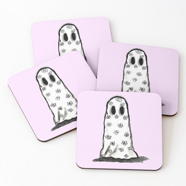 Item preview, Black and White Sheet Ghost designed and sold by BleedStainArt.