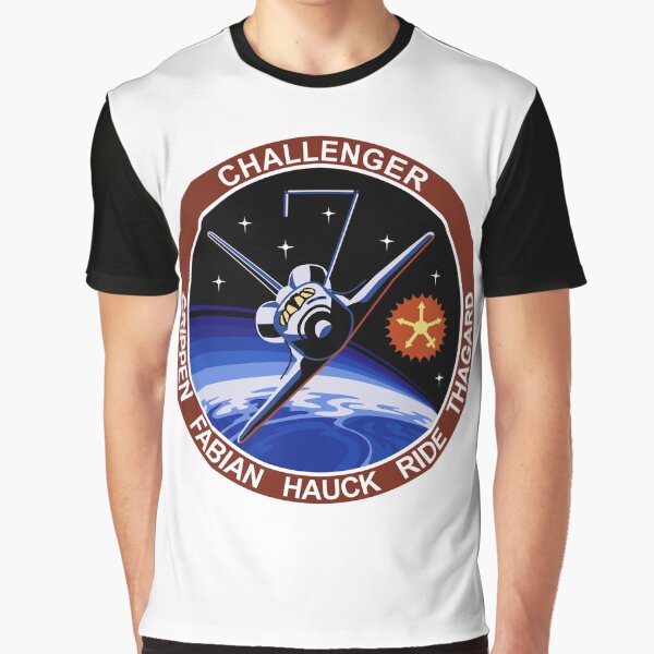 Space Shuttle Challenger (STS-7) Graphic T-Shirt
