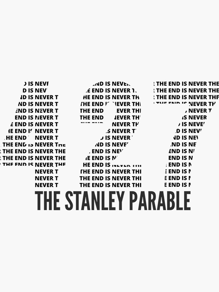 The Stanley Parable Vinyl Stickers 