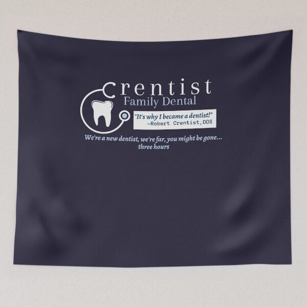 Item preview, Crentist the Dentist | The office Dwight Schrute Shirt designed and sold by nvrland-novelty.