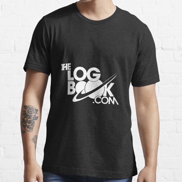 theLogBook.com New Logo in white Essential T-Shirt