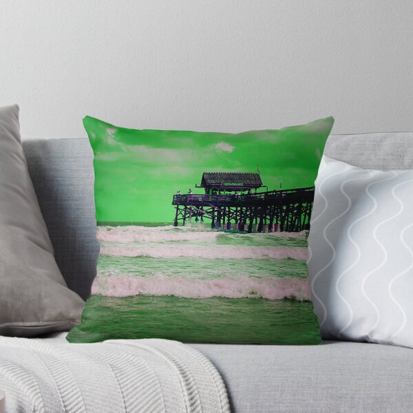 Item preview, Pier on the Beach- green designed and sold by Kathy Russell.