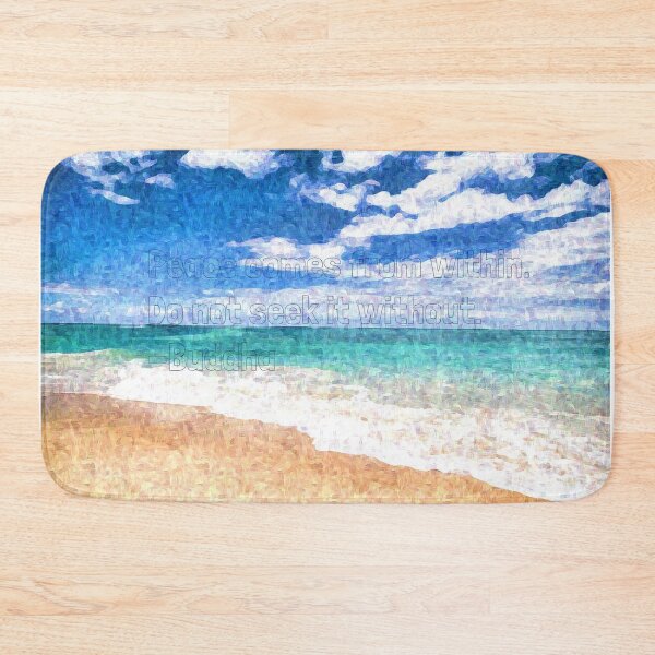 Item preview, Peace Comes From Within Impressionist Calm Beach   designed and sold by iASunshine.